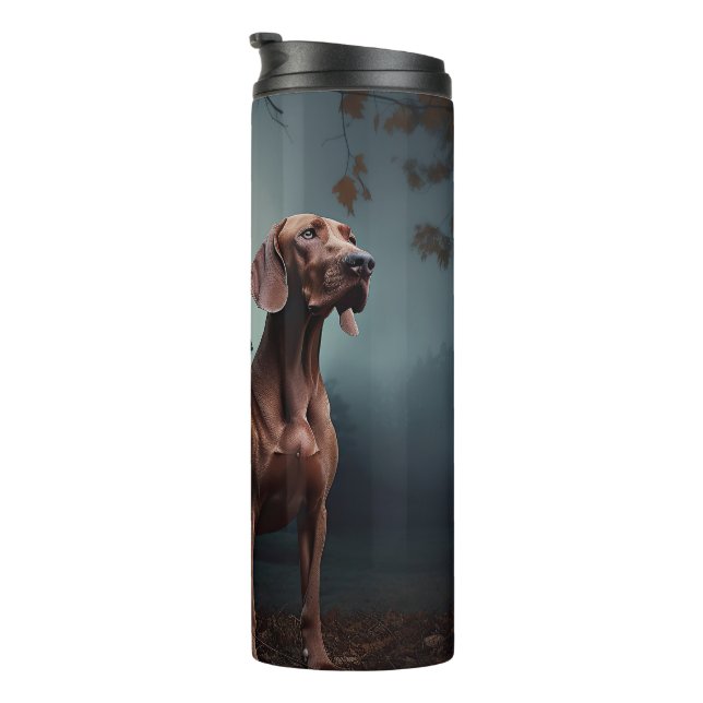 Termo Vizsla de Halloween Espantoso (Rotado hacia la derecha)