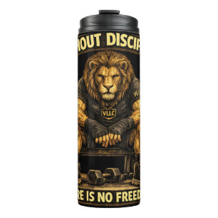 Termo VLLC Without Discipline There Is No Freedom Gym 