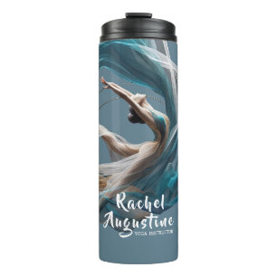 Termo Vuelo aéreo Aire Yoga Instructor Pilates Fitness