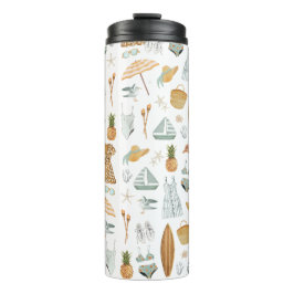 Termo Watercolor Beach Bachelorette Party Weekend