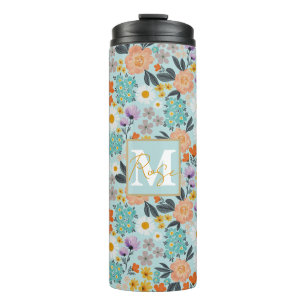 Termo Watercolor Boho Floral