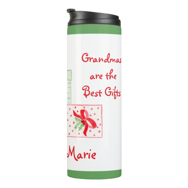 Termo Watercolor Holiday PERSONALIZAR Abuela (Rotado hacia la derecha)