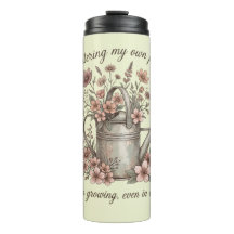 Watering My Own Peace Vintage Floral Botanical