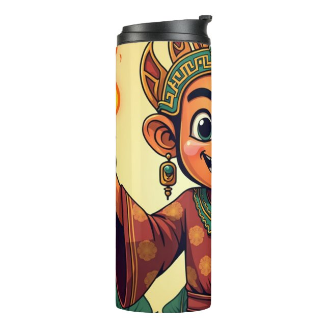 Termo Wayang Javanese (Rotado hacia la izquierda)