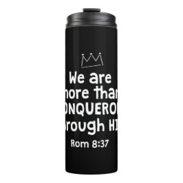 TERMO WE ARE MORE THAN CONQUERORS THROUGH HIM ROM 8 37
