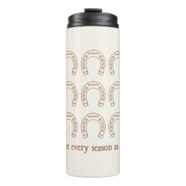 Termo Western Horseshoe Christian