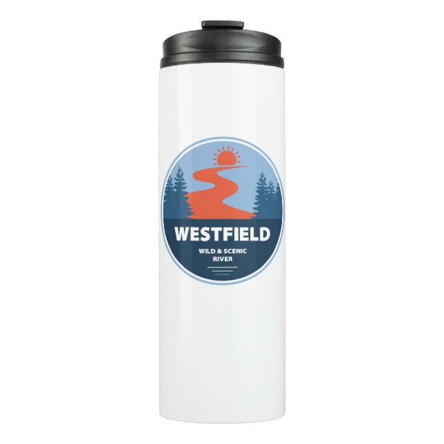 Termo Westfield Wild And Scenic River Massachusetts (Anverso)