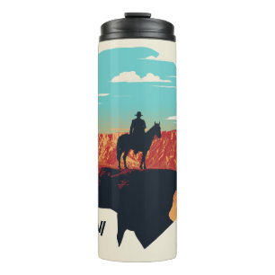 Termo Westworld   Dr. Ford Silhouette de Man in Black