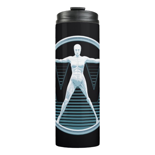 Termo Westworld | Logotipo Vitruvian Android (Anverso)