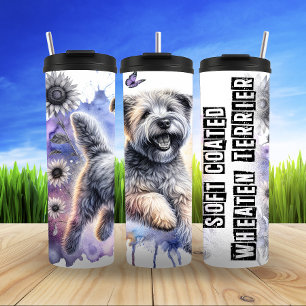 Termo Wheaten Terrier: Splash iluminado por el sol