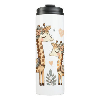 Termo Whimsical Boho Giraffe