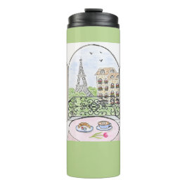 Termo Whimsical Paris and Eiffel Tower Parley MAHJONG