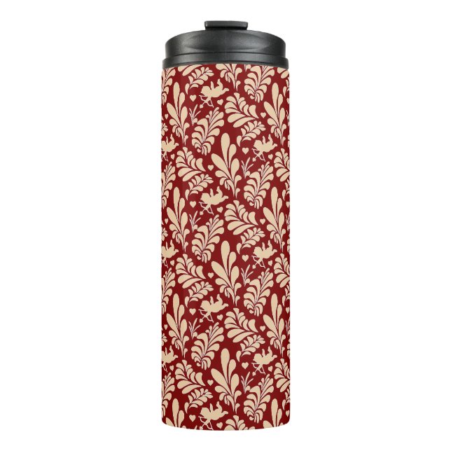 Termo Whimsical Pastel Floral Valentine (Anverso)