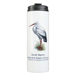 Termo Whimsical Stork Doula Midwife