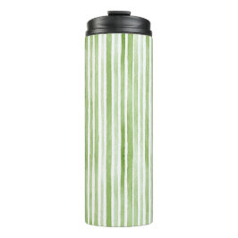 Termo White Green Stripes