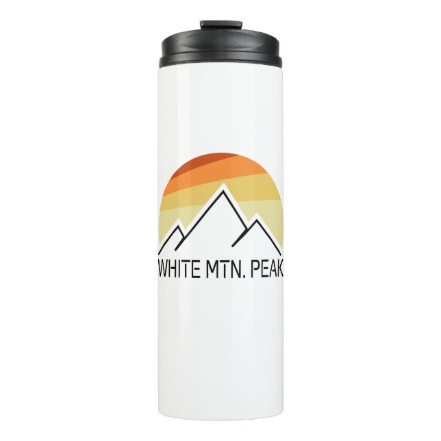 Termo White Mountain Peak California Retro (Anverso)