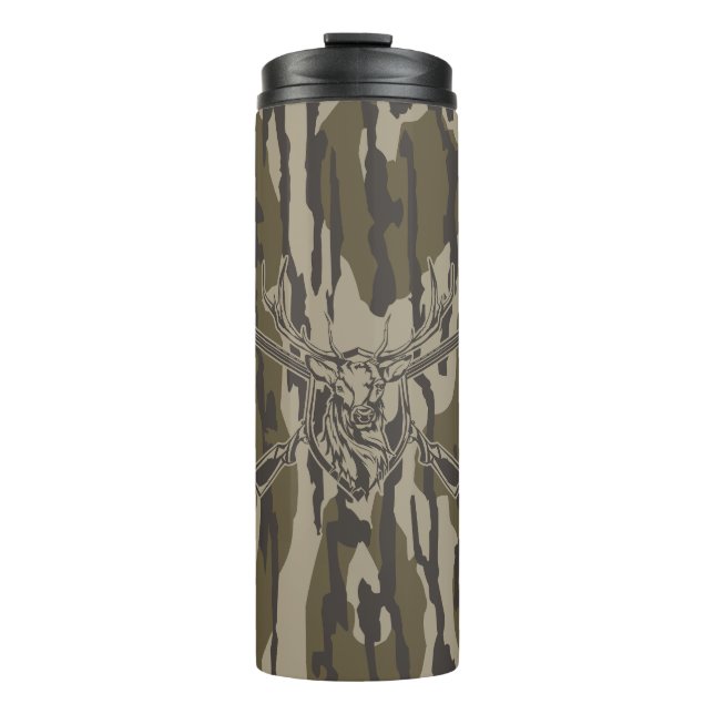 Termo Whitetail Deer Bottomland Camo Hunting Rifle Botto (Anverso)