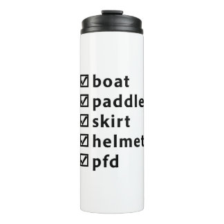 Termo Whitewater Kayaking Checklist Gift for Kayaker