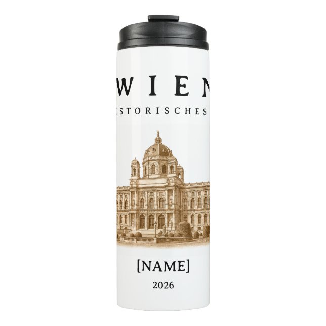 Termo Wien Kunsthistorisches Museum | Name & Jahr (Anverso)