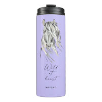 Wild at Heart Custom Name Lavender