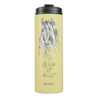 Wild at Heart Custom Name Yellow