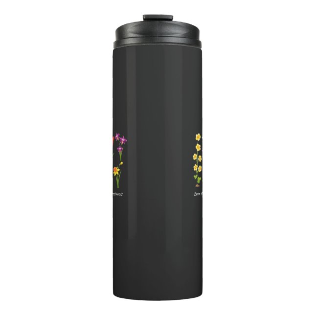 Termo Wild Flowers Floral women and girls (Anverso)