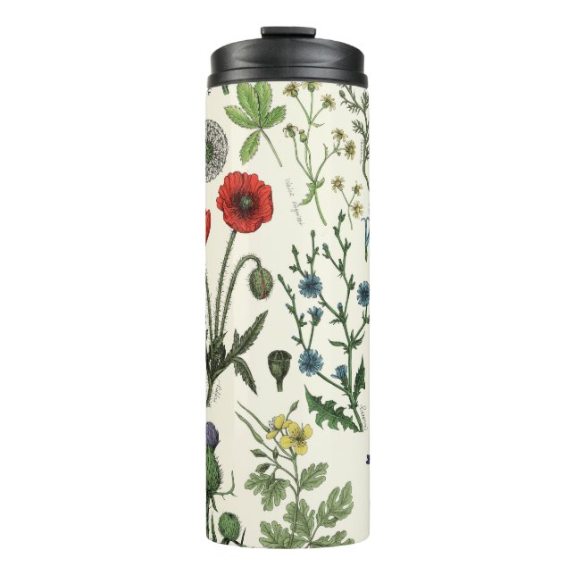 Termo Wildflowers collage (Anverso)