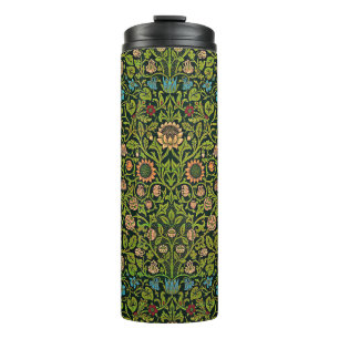 Termo William Morris - Columbina, verde oscuro,