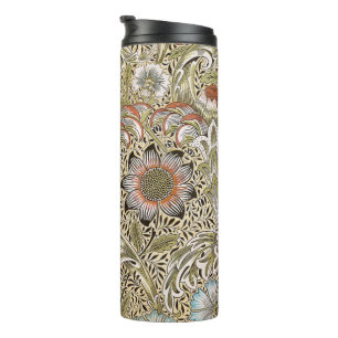 Termo William Morris Corncockle Floral Antiguo