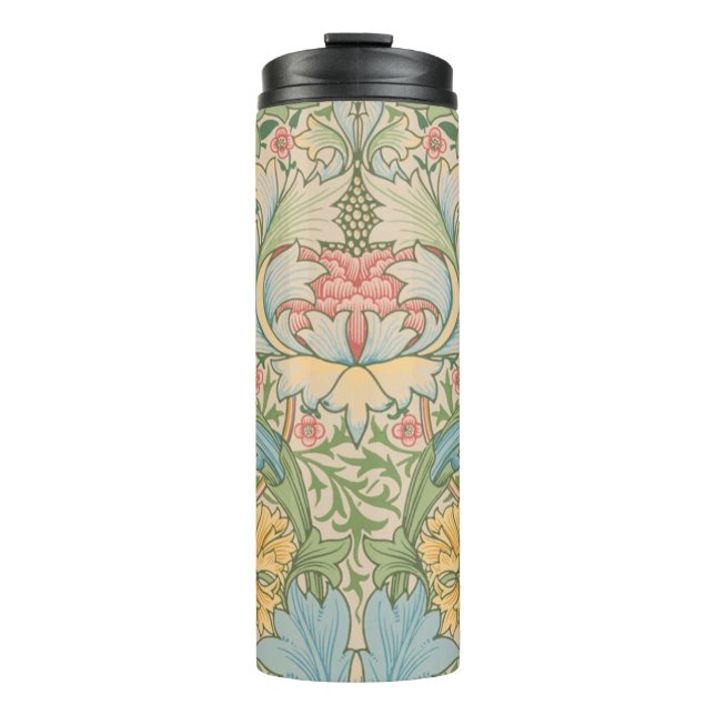Termo William Morris Flor Floral Botánica Myrtle (Anverso)