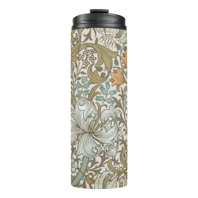 Termo William Morris Golden Lily Blue Gold (Anverso)