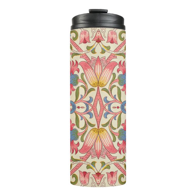 Termo William Morris Lodden Estampado Floral Pastel  (Anverso)