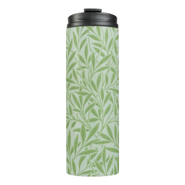Termo William Morris Sauce Flor Clásico Verde (Anverso)