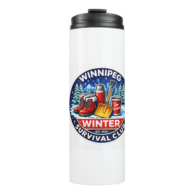 Termo Winnipeg Winter Survival Tumbler – Timmies (Anverso)