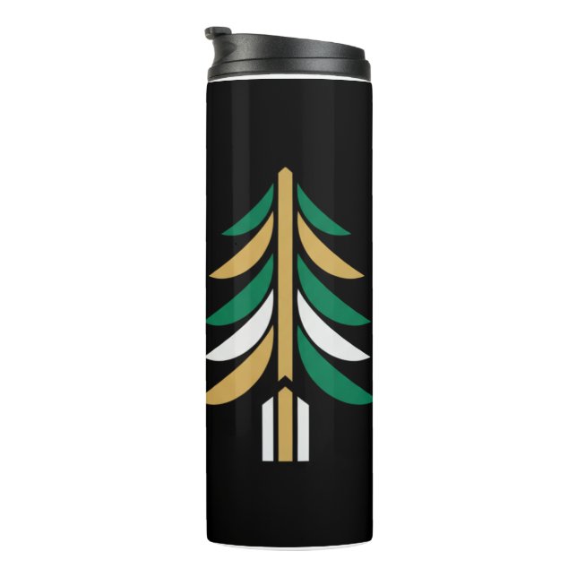Termo Winter’s Choice – Christmas Vector Travel Mug (Rotado hacia la derecha)