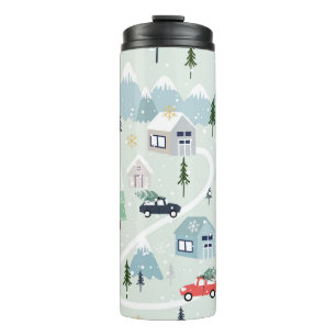 Termo Winter Wonderland: Navidades de oso polar