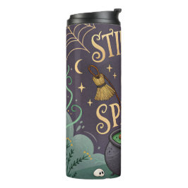 Termo Witchy Halloween Thermal Tumbler Stirring Up Spell