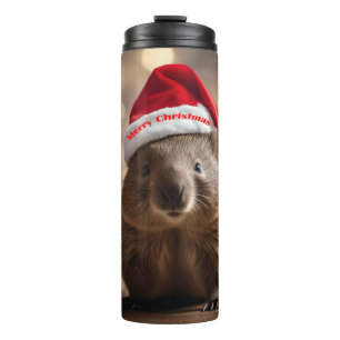 Termo Wombat, Navidades Adorables,