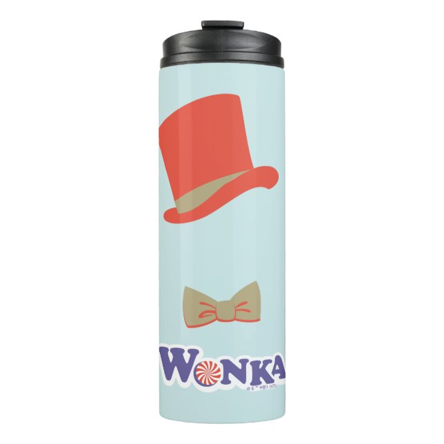 Termo Wonka Top Hat & Bow Tie (Anverso)