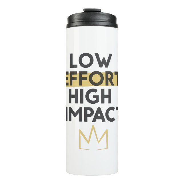 Termo Work Smart Not Hard Modern Typography (Anverso)