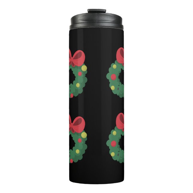 Termo Wreath Nightmare Antes De Los Navidades (Anverso)