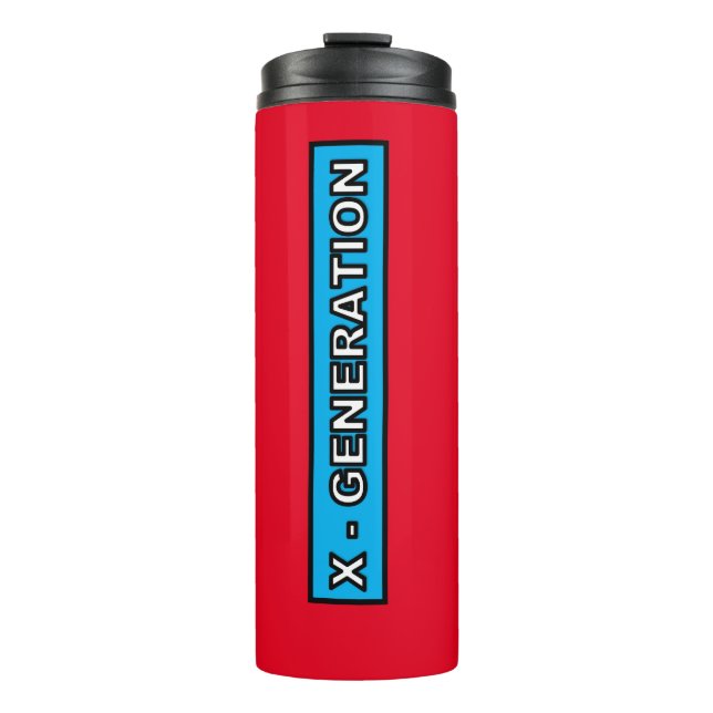 Termo X GENERACIÓN Tumbler (Anverso)