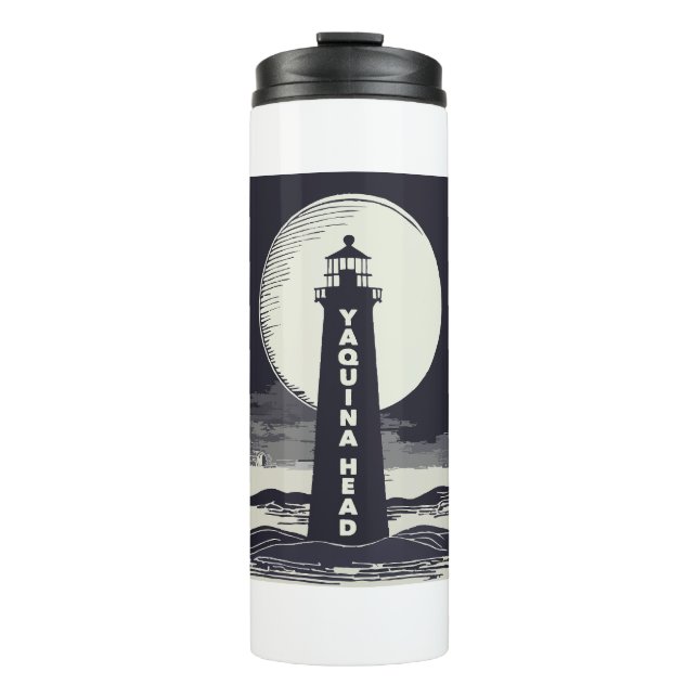 Termo Yaquina Head Lighthouse Oregon Moon (Anverso)