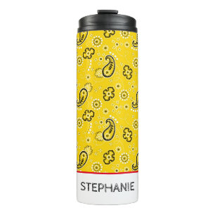 Termo Yellow Bandana Adventure NAME Travel Fun