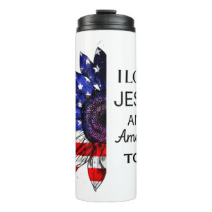 Termo Yo amo a Jesús y a Estados Unidos también