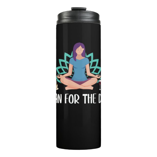 Termo Yoga Lover | Yoga Plan For The Day (Anverso)