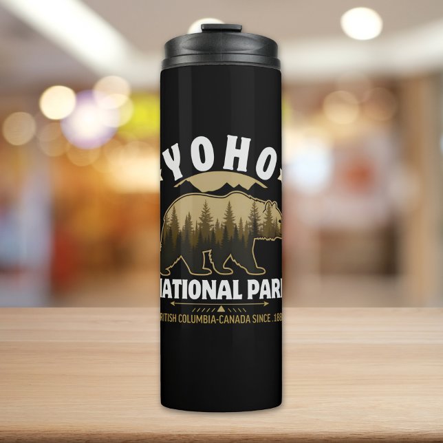 Termo Yoho National Park Bear Design – British Columbia  (Subido por el creador)