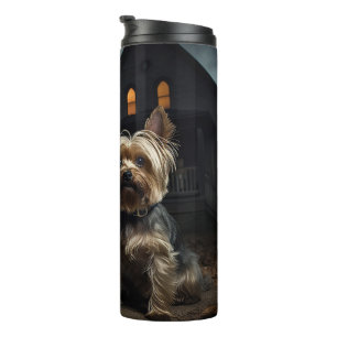 Termo Yorkshire Terrier Halloween Espeluznante 