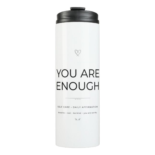 Termo You Are Enough Tumbler (Anverso)
