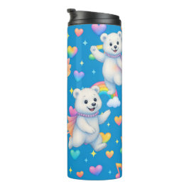 Termo Zarah the Dancing Polar Bear Thermal Tumblers